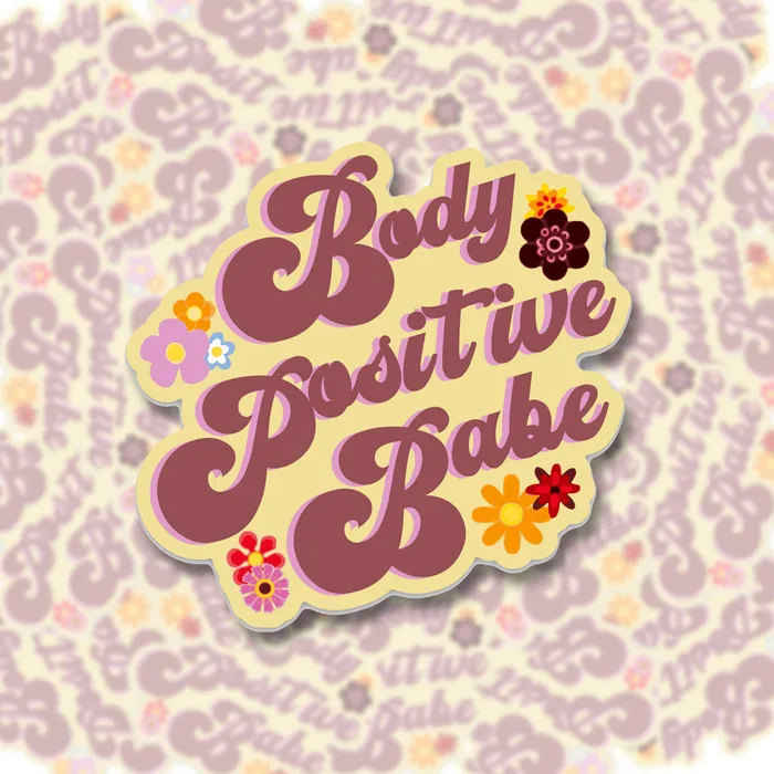Earrings BOBBYK boutique Body Positive Babe Sticker