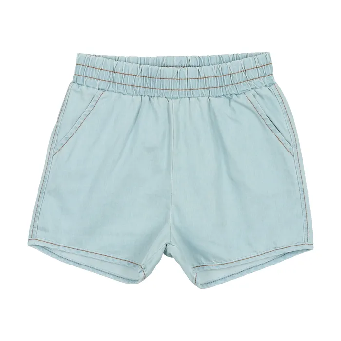 Earrings Lil Legs Lil Legs Denim Track Shorts Chambray Earrings Lil Legs Lil Legs Denim Track Shorts Chambray