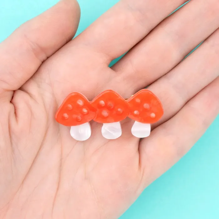 Mushroom Hair Clip Cou Cou Suzette Earrings Mushroom Hair Clip Cou Cou Suzette Earrings