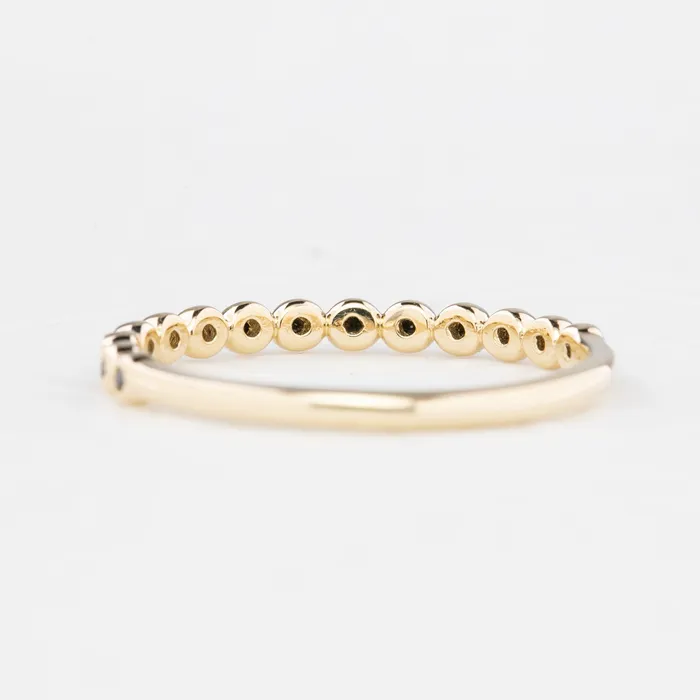 Rings Envero Jewelry Dahlia Black Diamond Half Eternity Ring Rings Envero Jewelry Dahlia Black Diamond Half Eternity Ring