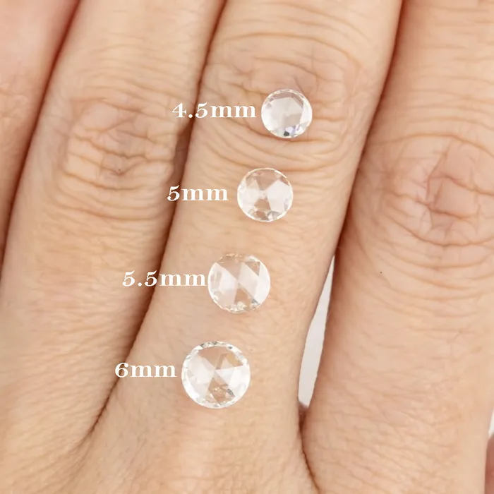 Rings Envero Jewelry Madison Ring Round Rose Cut Diamond