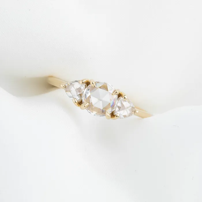 Rings Envero Jewelry Madison Ring Round Rose Cut Diamond