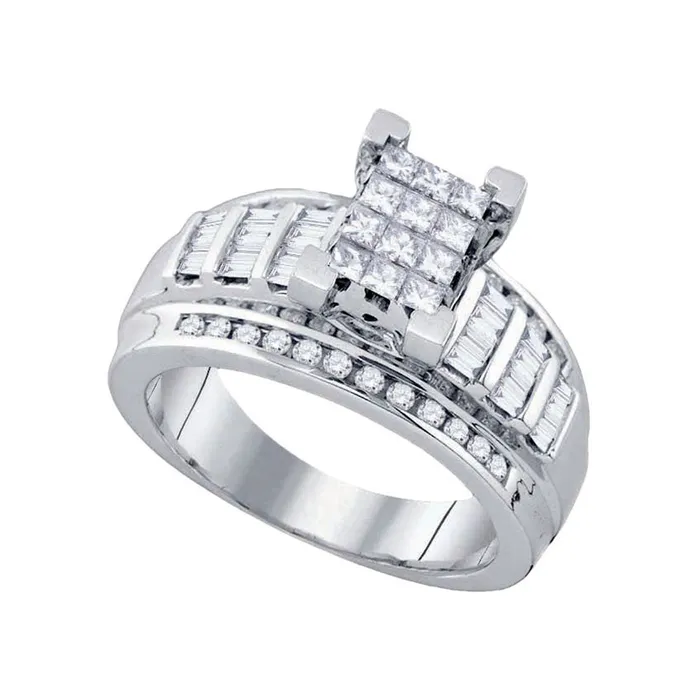 Rings mayamila 10kt White Gold Womens Princess Diamond Cindys Dream Cluster Bridal Wedding Engagement Ring 78 Cttw Size 10 Rings mayamila 10kt White Gold Womens Princess Diamond Cindys Dream Cluster Bridal Wedding Engagement Ring 78 Cttw Size 10
