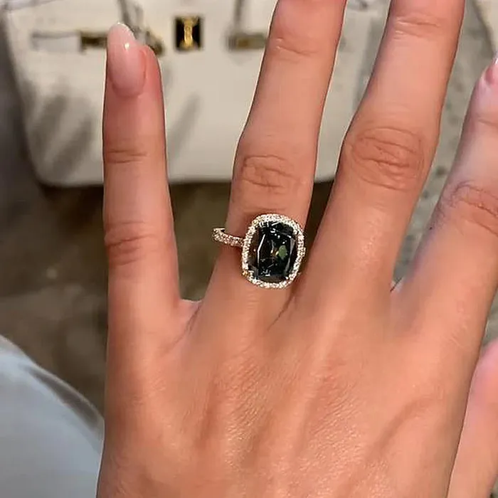 Vintage Cushion Cut Halo Sterling Silver Engagement Ring In Golden Tone Shineofdiamond Rings Vintage Cushion Cut Halo Sterling Silver Engagement Ring In Golden Tone Shineofdiamond Rings