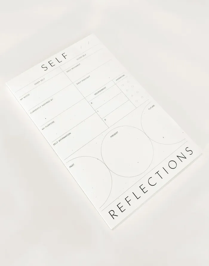 Wilde House Paper Earrings Self Reflections Pad