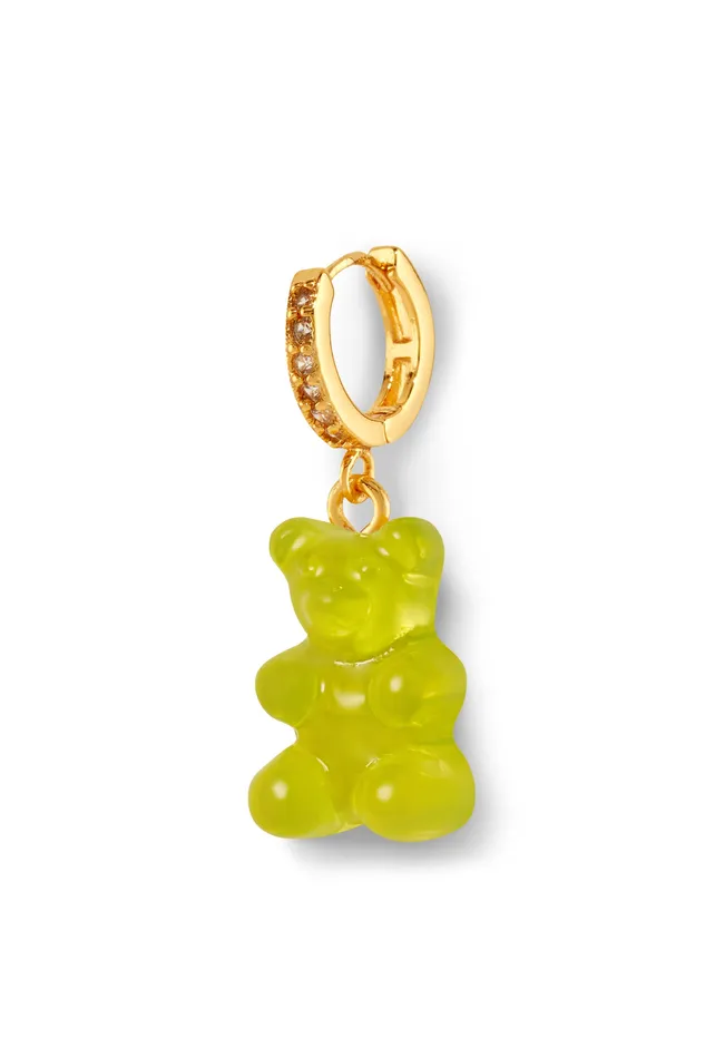 Crystal Haze Jewelry Earrings Nostalgia bear hoop Minion