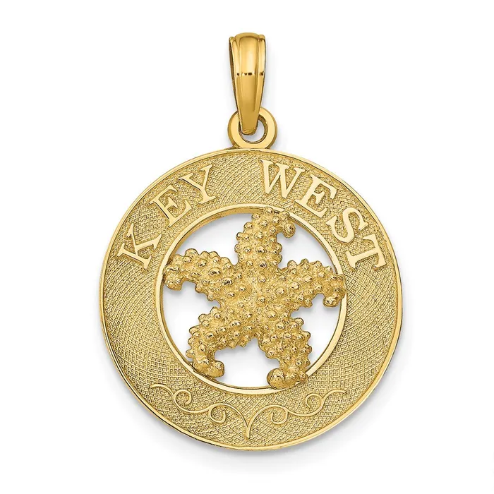 14k Yellow Gold KEY WEST Starfish Pendant Goldia PreStyled Sets