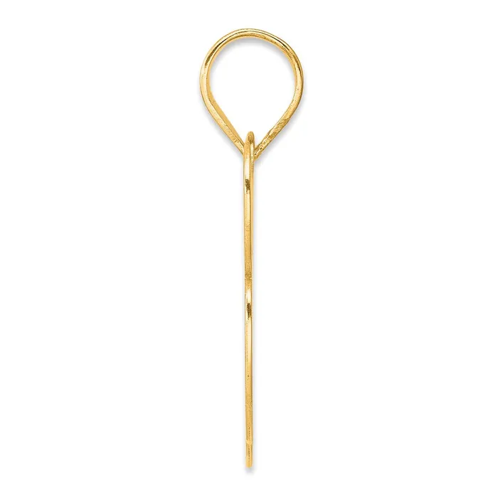 14k Yellow Gold Polished Block Number 93 Pendant Goldia PreStyled Sets