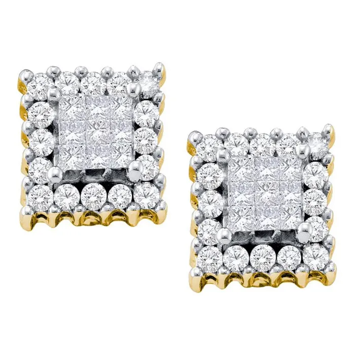 Earrings gndatlanta 12CTWDiamond INVISIBLE EARRING