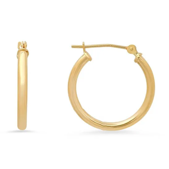 Earrings JMS always Original Kylie Harper 10k Yellow Gold 20mm Classic Huggy Hoop Earrings Earrings JMS always Original Kylie Harper 10k Yellow Gold 20mm Classic Huggy Hoop Earrings