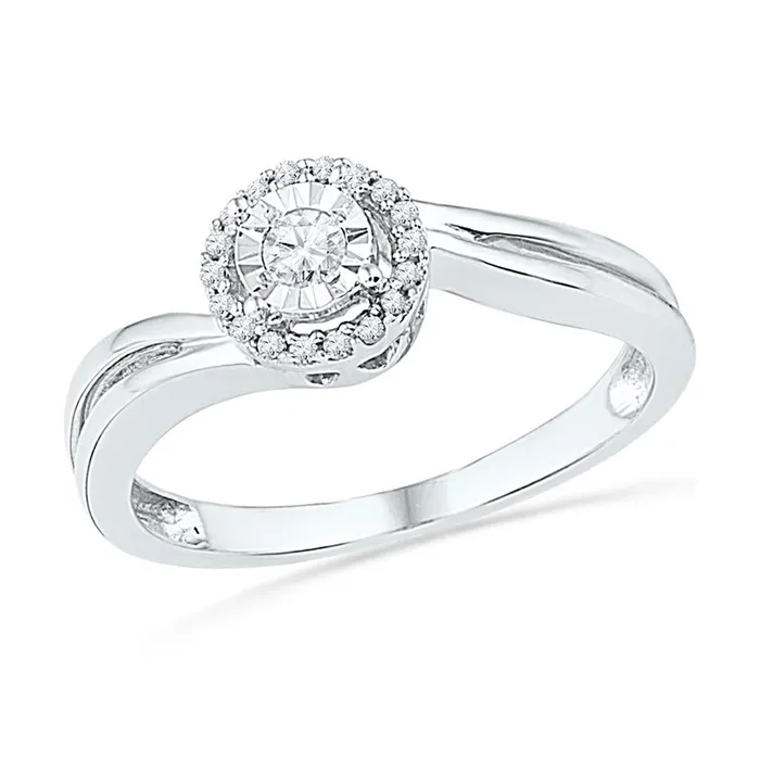 gndatlanta 18CTWDiamond GIFT PROMISE RING Rings