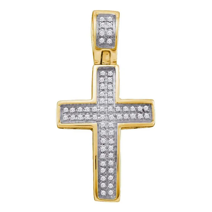 gndatlanta Necklaces 16CTWDiamond CROSS PENDANT
