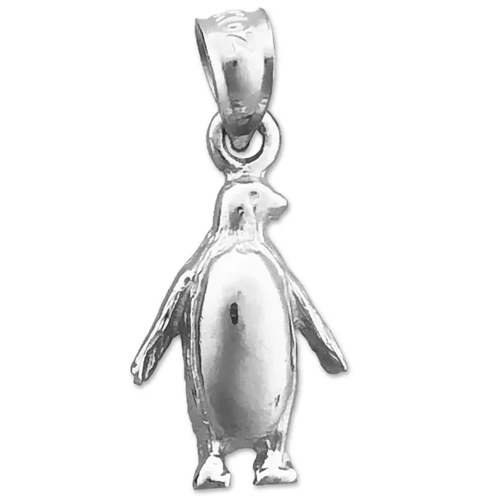 Goldia 14K Gold Antarctic Penguin Charm Charm Necklaces
