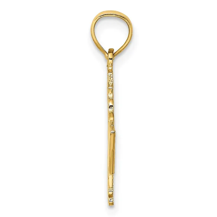 Goldia Charm Necklaces 14k Yellow Gold CAYMAN ISLANDS Cruise Ship Charm