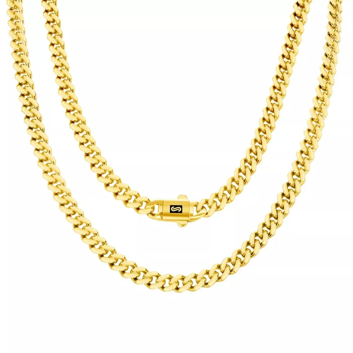 Goldiacom 10k Yellow Gold Royal Monaco Miami Cuban Link 6mm Chain Pendant Necklace 20 Necklaces Goldiacom 10k Yellow Gold Royal Monaco Miami Cuban Link 6mm Chain Pendant Necklace 20 Necklaces