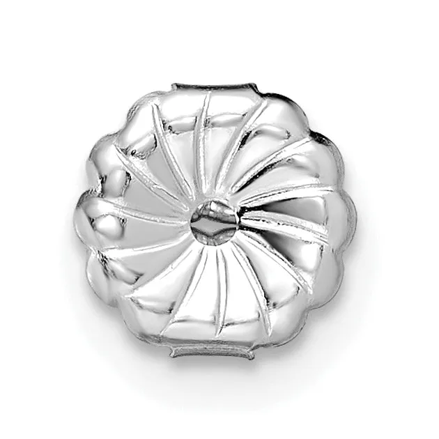 Goldia Earrings 14k White Gold 3 ctw Lab Grown Diamond VSSI G Radiant 4 Prong Heavy Wt Stud Earrings