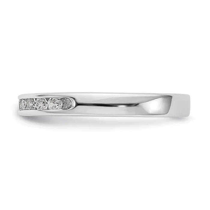 Goldia Rings 031ct CZ Solid Real 14k True Origin Lab Grown SIVS Near Colorless Mens Wedding Band Ring