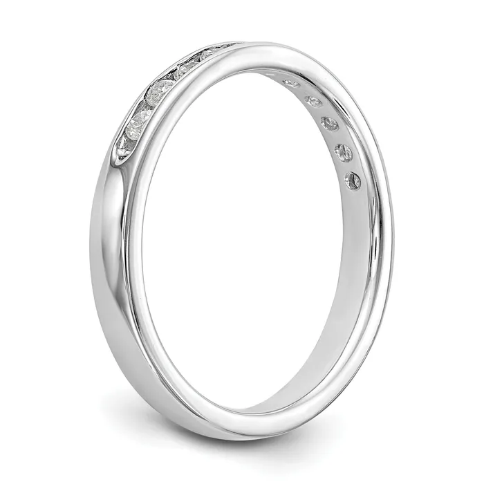 Goldia Rings 031ct CZ Solid Real 14k True Origin Lab Grown SIVS Near Colorless Mens Wedding Band Ring