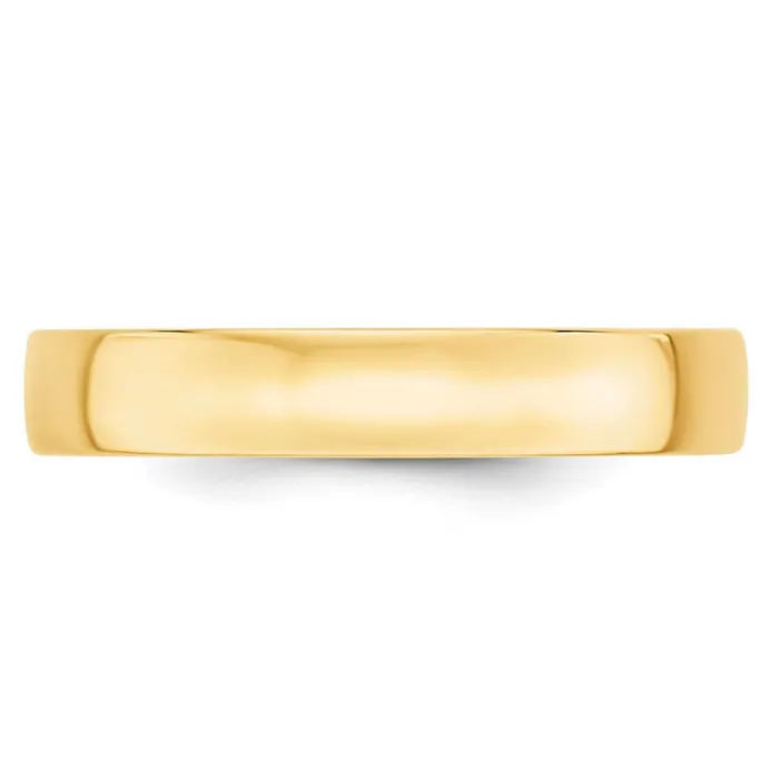 Goldia Rings Solid 10K Yellow Gold 4mm Light Weight Comfort Fit MensWomens Wedding Band Ring Size 55 Goldia Rings Solid 10K Yellow Gold 4mm Light Weight Comfort Fit MensWomens Wedding Band Ring Size 55