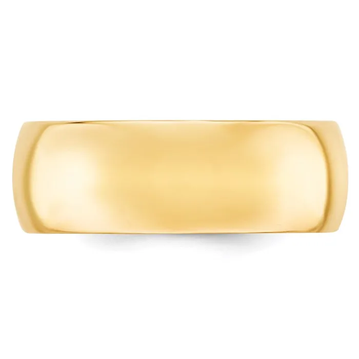 Goldia Rings Solid 10K Yellow Gold 8mm Comfort Fit MensWomens Wedding Band Ring Size 8 Goldia Rings Solid 10K Yellow Gold 8mm Comfort Fit MensWomens Wedding Band Ring Size 8