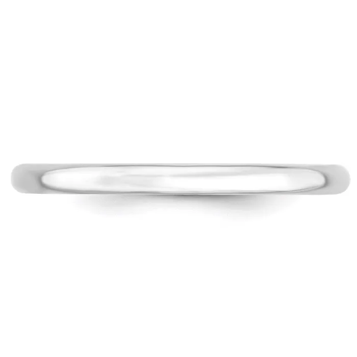 Goldia Rings Solid 14K White Gold 2mm Light Weight Comfort Fit MensWomens Wedding Band Ring Size 45 Goldia Rings Solid 14K White Gold 2mm Light Weight Comfort Fit MensWomens Wedding Band Ring Size 45