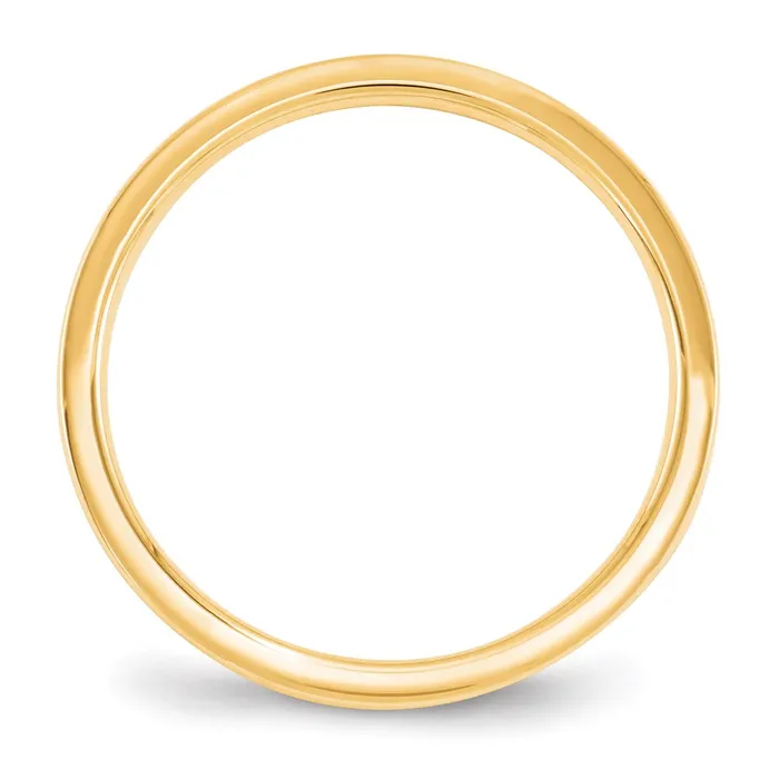 Goldia Rings Solid 14K Yellow Gold 25mm Standard Flat Comfort Fit MensWomens Wedding Band Ring Size 135 Goldia Rings Solid 14K Yellow Gold 25mm Standard Flat Comfort Fit MensWomens Wedding Band Ring Size 135