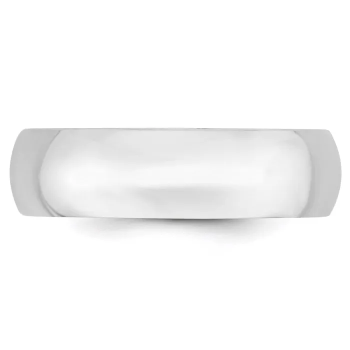 Goldia Rings Solid 18K White Gold 6mm Light Weight Comfort Fit MensWomens Wedding Band Ring Size 11 Goldia Rings Solid 18K White Gold 6mm Light Weight Comfort Fit MensWomens Wedding Band Ring Size 11