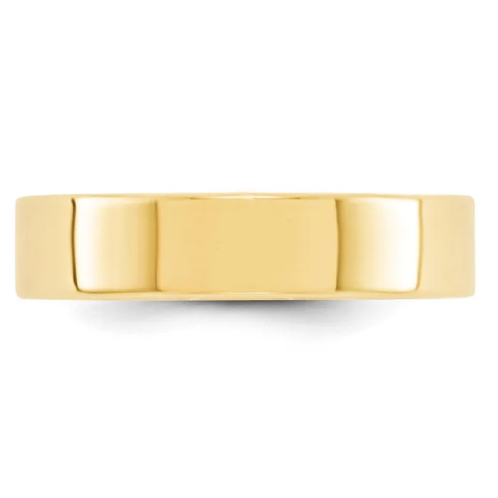 Goldia Solid 10K Yellow Gold 5mm Light Weight Flat MensWomens Wedding Band Ring Size 8 Rings Goldia Solid 10K Yellow Gold 5mm Light Weight Flat MensWomens Wedding Band Ring Size 8 Rings