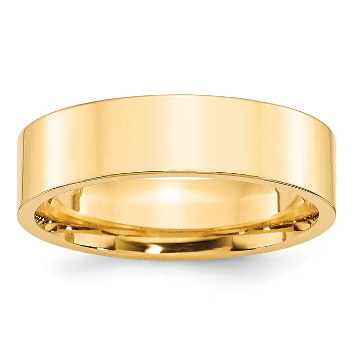 Goldia Solid 10K Yellow Gold 6mm Standard Flat Comfort Fit MensWomens Wedding Band Ring Size 5 Rings Goldia Solid 10K Yellow Gold 6mm Standard Flat Comfort Fit MensWomens Wedding Band Ring Size 5 Rings