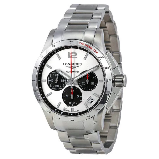 JMS always Bracelets Original Longines Conquest Chronograph Silver Dial Stainless Steel Mens L36974066 JMS always Bracelets Original Longines Conquest Chronograph Silver Dial Stainless Steel Mens L36974066