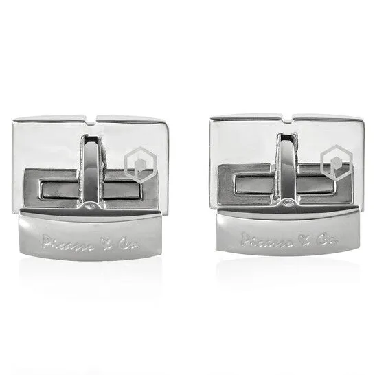 JMS always Bracelets Original Picasso And Co Stainless Steel Cufflinks Rhodium Black JMS always Bracelets Original Picasso And Co Stainless Steel Cufflinks Rhodium Black