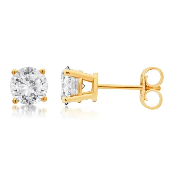 JMS always Earrings Original Diamond Muse 050 cttw 10KT Gold Round Cut Diamond Stud Earrings for Women JMS always Earrings Original Diamond Muse 050 cttw 10KT Gold Round Cut Diamond Stud Earrings for Women