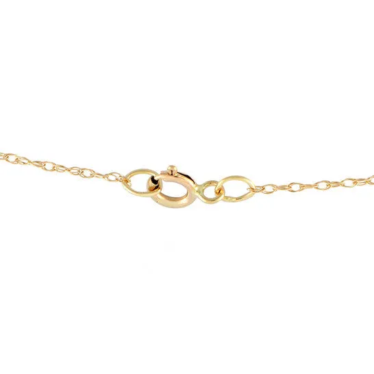 JMS always Necklaces Original LB Exclusive 14K Yellow Gold 006ct Diamond and Blue Topaz Necklace PD4 16184YBT JMS always Necklaces Original LB Exclusive 14K Yellow Gold 006ct Diamond and Blue Topaz Necklace PD4 16184YBT