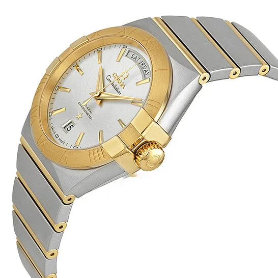JMS always Necklaces Original Omega Constellation Day Silver Dial Gold and Steel Mens Watch 12320382202002 JMS always Necklaces Original Omega Constellation Day Silver Dial Gold and Steel Mens Watch 12320382202002