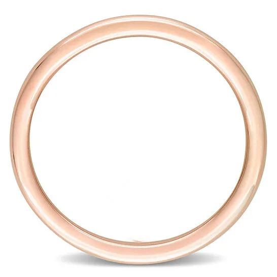 JMS always Original Amour Wedding Band in 14K Rose Gold Rings JMS always Original Amour Wedding Band in 14K Rose Gold Rings
