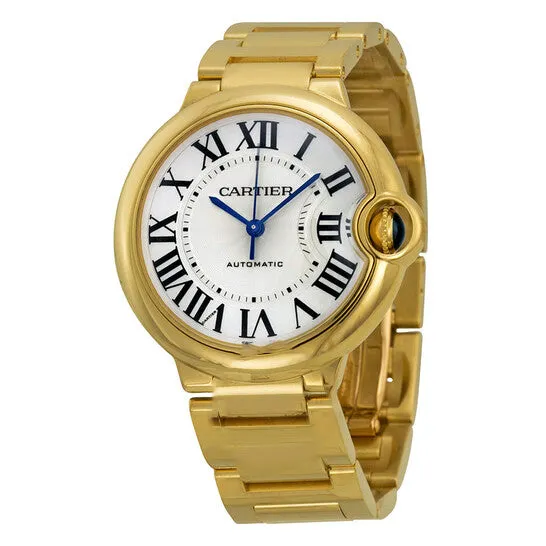 JMS always Original Preowned Cartier Ballon Bleu De Cartier Silver Opaline Dial Unisex Watch W69003Z2 Watches