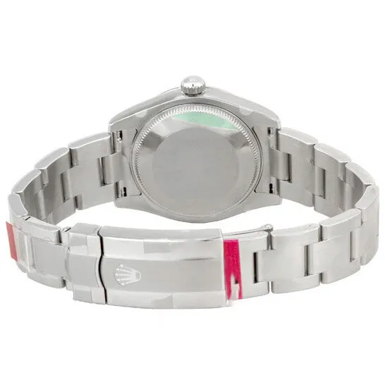 JMS always Original Rolex No Date Silver Dial Oversized Arabic Markers 18k White Gold Fluted Bezel Unisex Watch 177234SMAXI Earrings JMS always Original Rolex No Date Silver Dial Oversized Arabic Markers 18k White Gold Fluted Bezel Unisex Watch 177234SMAXI Earrings