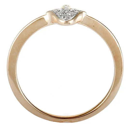 JMS always Rings Original LB Exclusive 14K Yellow Gold 007 ct Diamond Hamsa Ring JMS always Rings Original LB Exclusive 14K Yellow Gold 007 ct Diamond Hamsa Ring