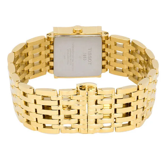 JMS always Rings Original Tissot SixT Mother of Pearl Dial GoldTone Ladies Watch T02518185 JMS always Rings Original Tissot SixT Mother of Pearl Dial GoldTone Ladies Watch T02518185