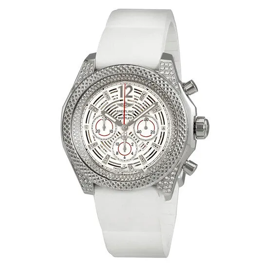 JMS always Watches Original Breitling Bentley Barnato Silver Automatic Unisex Watch A41390APG788WHRD JMS always Watches Original Breitling Bentley Barnato Silver Automatic Unisex Watch A41390APG788WHRD