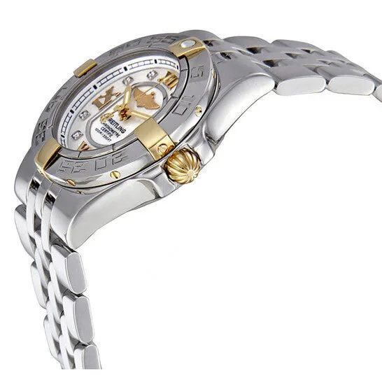JMS always Watches Original Breitling Galactic 30 Mother Of Pearl Diamond Dial Ladies Watch B1340L2A680SS JMS always Watches Original Breitling Galactic 30 Mother Of Pearl Diamond Dial Ladies Watch B1340L2A680SS