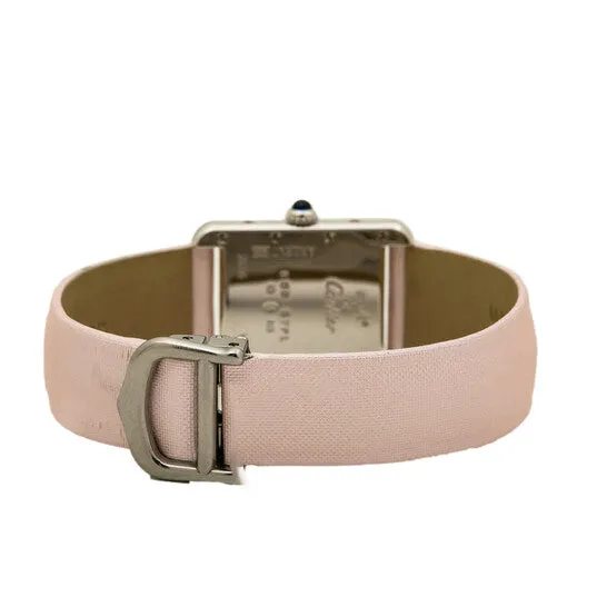 JMS always Watches Original Cartier Tank Pink Dial Ladies Watch 2416 JMS always Watches Original Cartier Tank Pink Dial Ladies Watch 2416