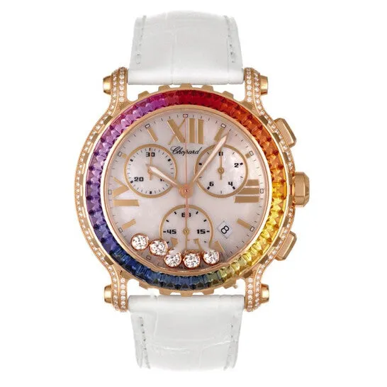 JMS always Watches Original Chopard Happy Sport Chrono Chronograph Quartz Diamond White Dial Ladies Watch 2835825015 JMS always Watches Original Chopard Happy Sport Chrono Chronograph Quartz Diamond White Dial Ladies Watch 2835825015