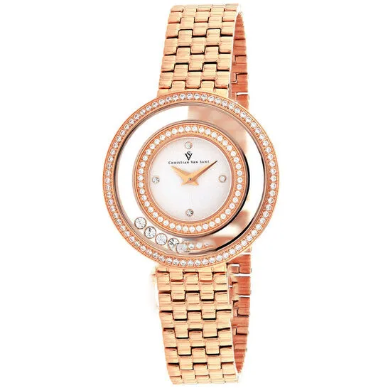 JMS always Watches Original Christian Van Sant Gracieuse Quartz White Dial Ladies Watch CV4832 JMS always Watches Original Christian Van Sant Gracieuse Quartz White Dial Ladies Watch CV4832