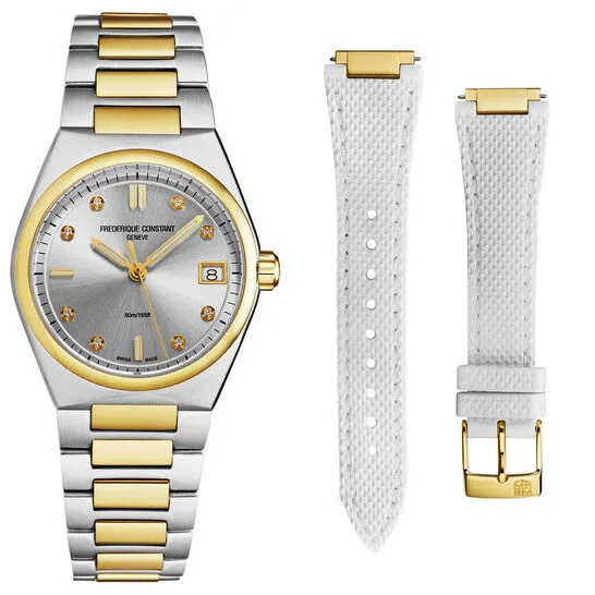 JMS always Watches Original Frederique Constant Highlife Automatic Diamond Silver Dial Ladies Watch FC240VD2NH3B JMS always Watches Original Frederique Constant Highlife Automatic Diamond Silver Dial Ladies Watch FC240VD2NH3B