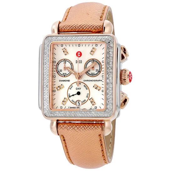JMS always Watches Original Michele Deco Signature Chronograph Diamond Ladies Watch MWW06P000233 JMS always Watches Original Michele Deco Signature Chronograph Diamond Ladies Watch MWW06P000233