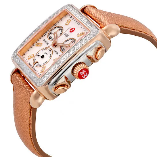 JMS always Watches Original Michele Deco Signature Chronograph Diamond Ladies Watch MWW06P000233 JMS always Watches Original Michele Deco Signature Chronograph Diamond Ladies Watch MWW06P000233