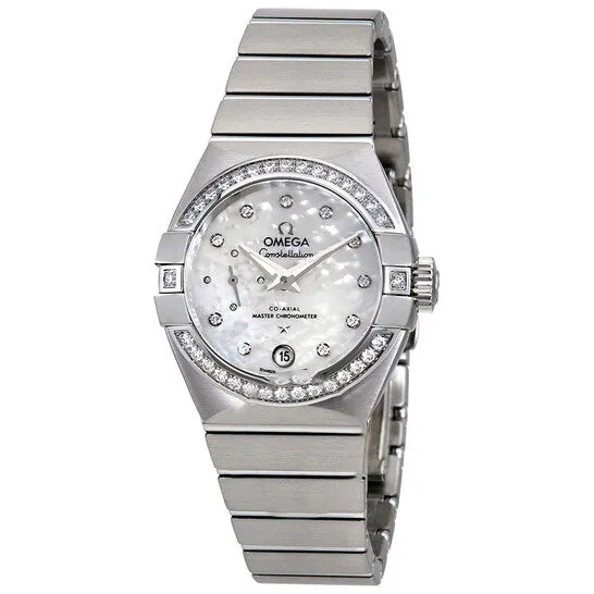 JMS always Watches Original Omega Constellation Automatic White Mother of Pearl Dial Ladies Watch 12715272055001 JMS always Watches Original Omega Constellation Automatic White Mother of Pearl Dial Ladies Watch 12715272055001