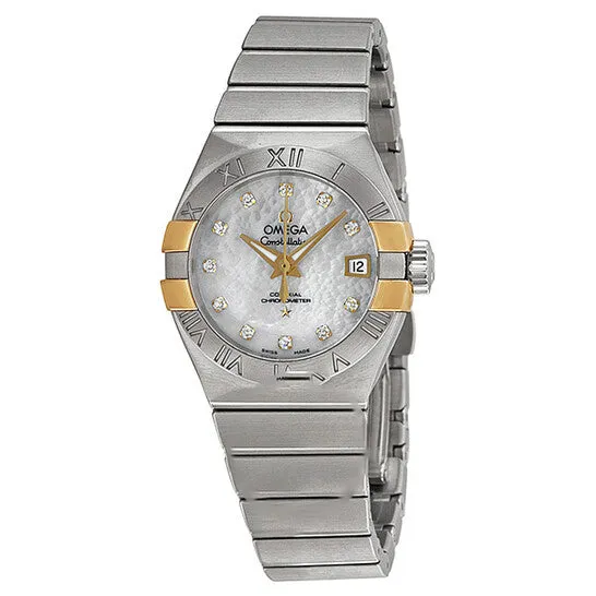 JMS always Watches Original Omega Constellation CoAxial Mother of Pearl Ladies Watch 12320272055005
