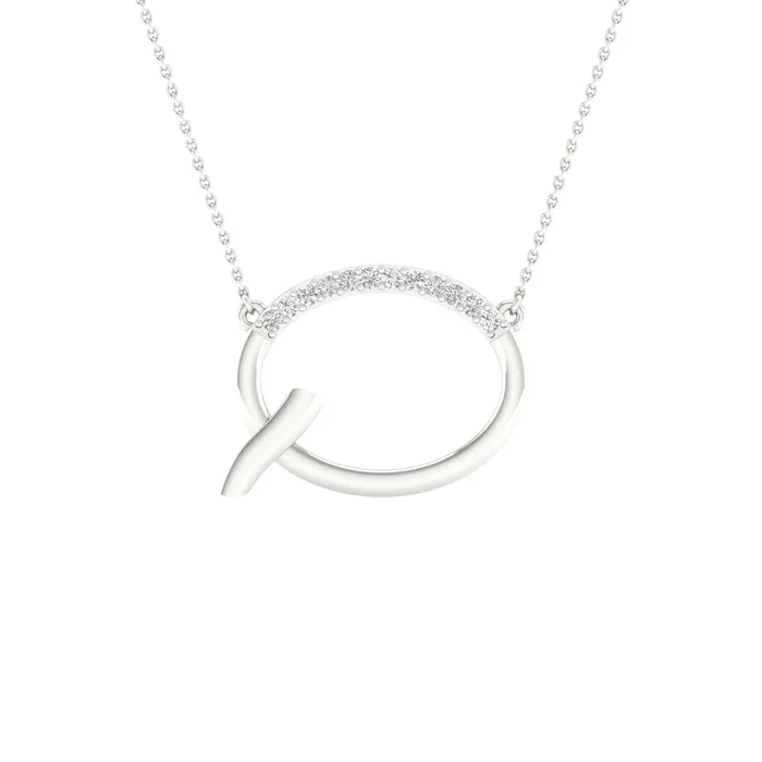Necklaces gndatlanta 14k White Gold Round Diamond Initial Q Letter Necklace 120 Cttw Necklaces gndatlanta 14k White Gold Round Diamond Initial Q Letter Necklace 120 Cttw